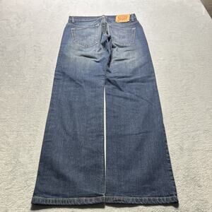 Levis 505 Straight Loose Leg Jeans Womens 16 Reg 30x27 Regular Leg